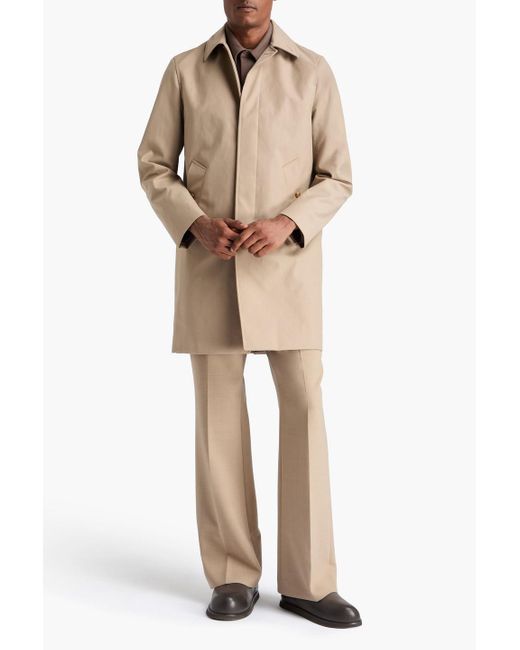 Sandro Natural Twill Coat for men