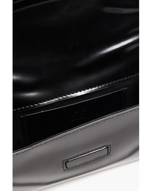 IRO Black Leather Belt Bag
