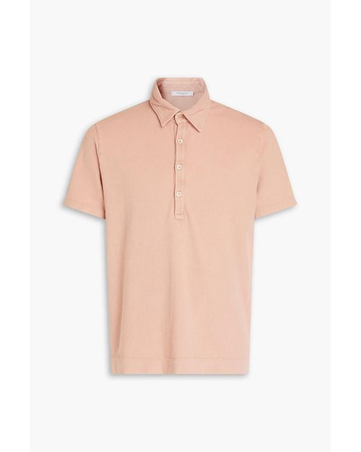 Boglioli Pink Cotton Polo Shirt for men