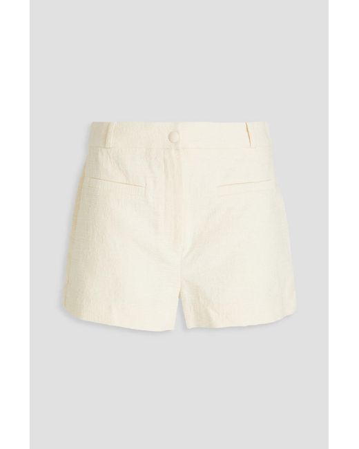 Ba&sh Natural Shorts aus baumwolle