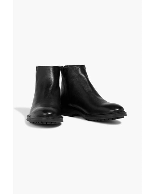 Paul Smith Black Nik Leather Boots for men
