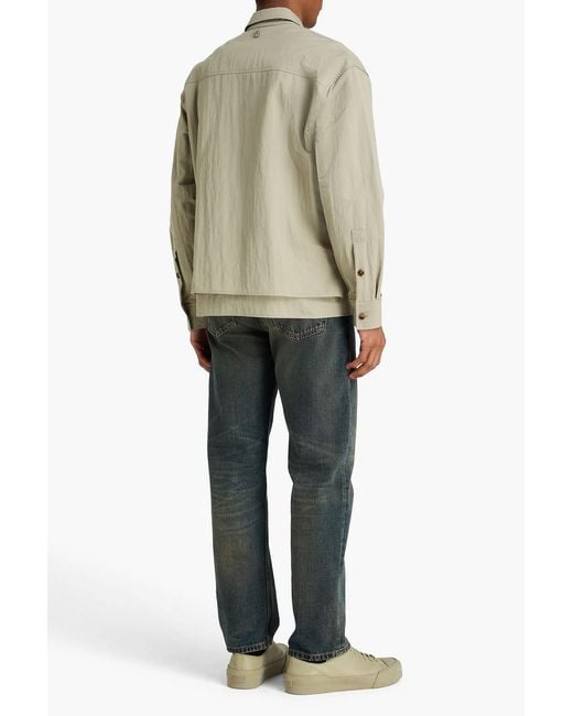 LE17SEPTEMBRE Natural Layered Twill Jacket for men