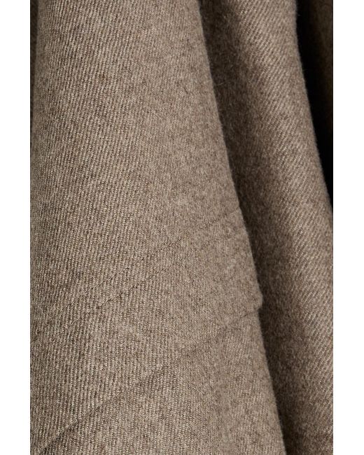 LE17SEPTEMBRE Brown Wool-Twill Jacket