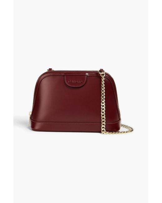 Sandro Red Leather Cross-body Bag