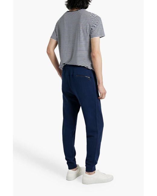 Derek Rose Blue Alfie Striped Stretch-modal Jersey T-shirt for men
