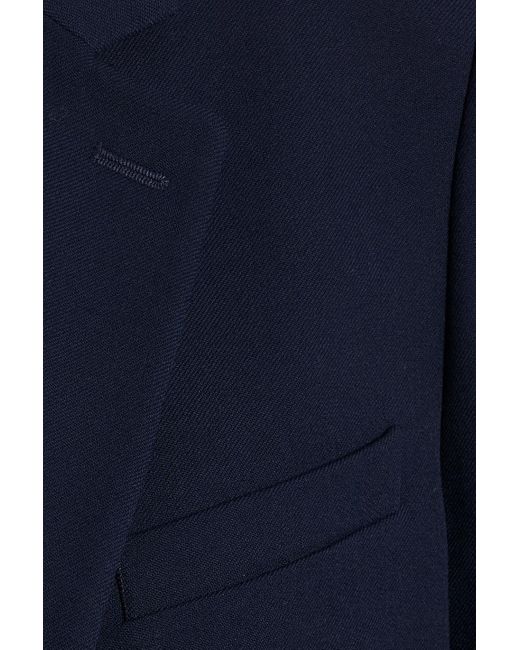 FRAME Blue Everyday Twill Blazer
