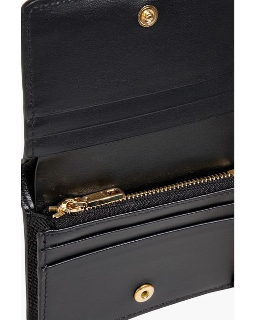Dolce & Gabbana Black Pebbled-leather Wallet