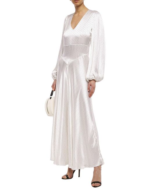 ganni cameron maxi dress