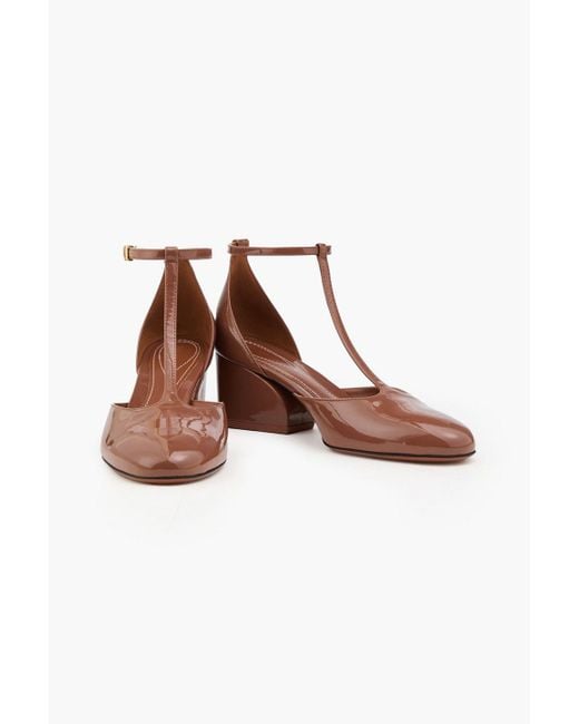 Zimmermann Brown Patent-leather Pumps
