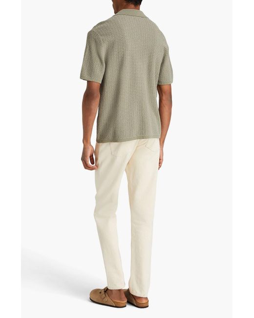 Rag & Bone Hemd aus frottee aus einer baumwollmischung in Green für Herren