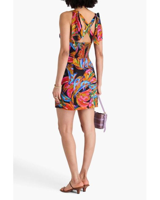 farm rio bow linen dress Farm Rio Bow Linen Midi Dress by FARM RIO