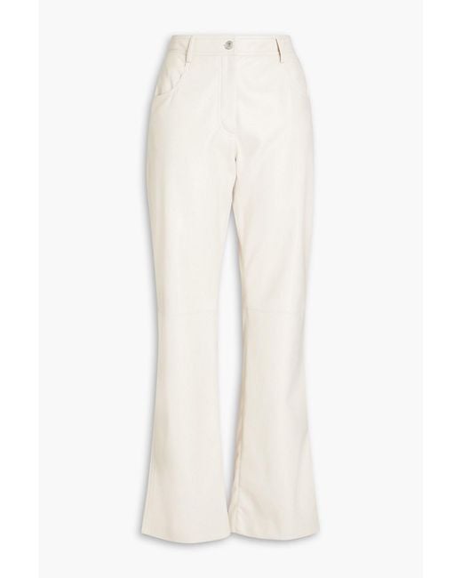 MSGM White Wide-leg Pants