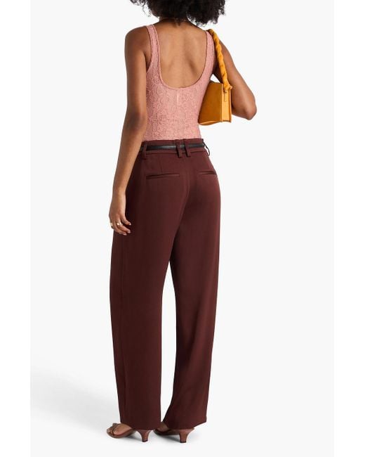 Zimmermann Pink Lace Bodysuit