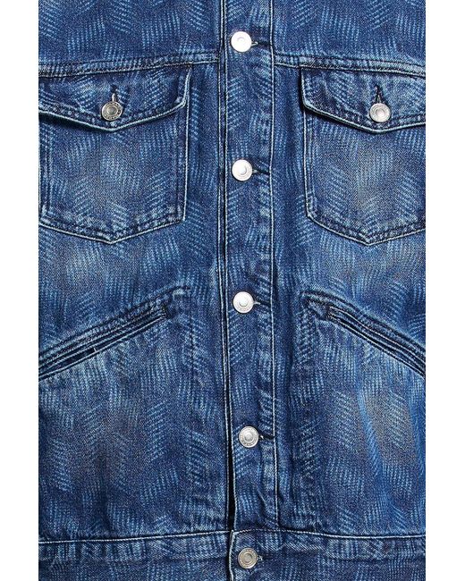 Isabel Marant Blue Denim Jacket for men