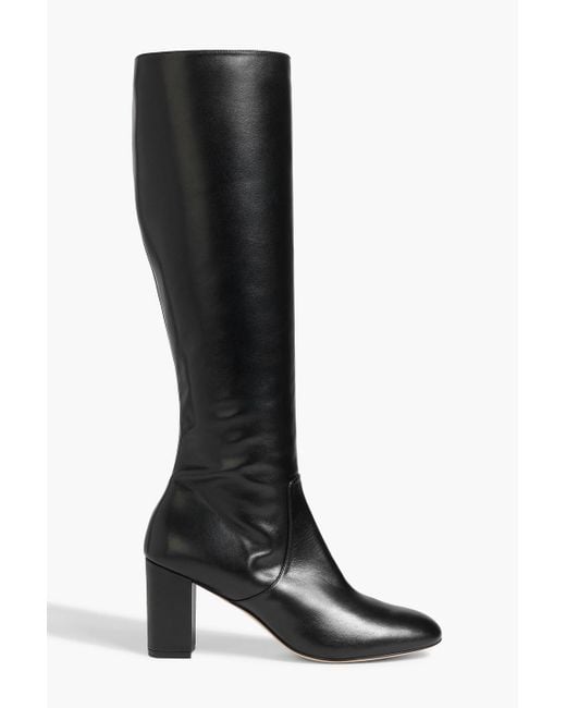 Stuart weitzman patent leather boots clearance