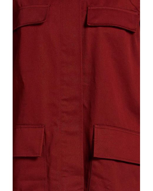 Our Legacy Red Cotton-Twill Jacket