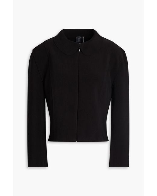 Norma Kamali Black Ponte Jacket