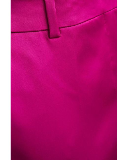 Boutique Moschino Pink Satin Tapered Pants