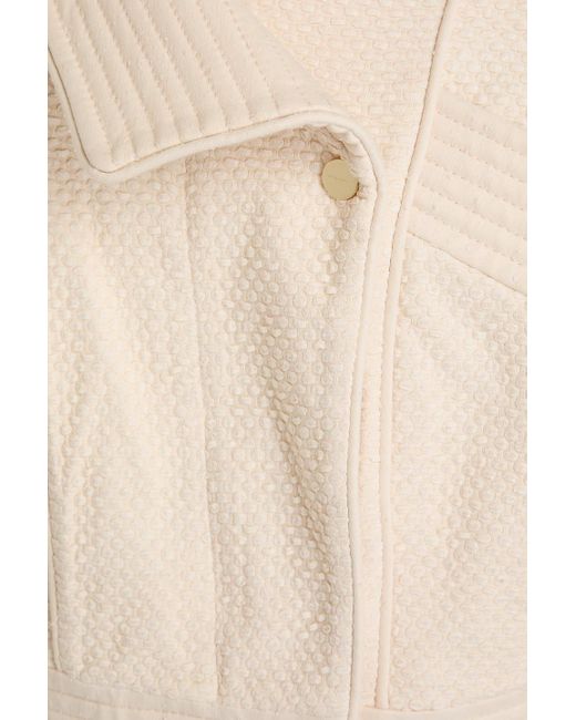 Zimmermann Natural Cotton-blend Jacquard Jacket