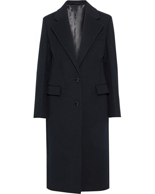 Joseph Wool-blend Felt Coat Black