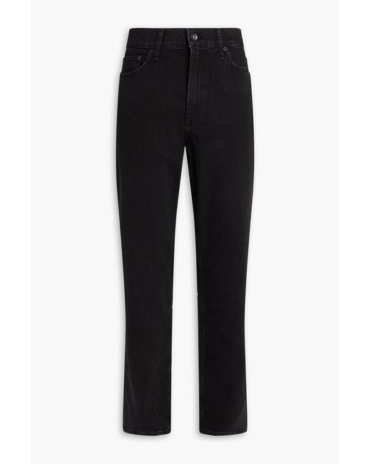 Rag & Bone Black Fit 2 Authentic Skinny-fit Denim Jeans for men