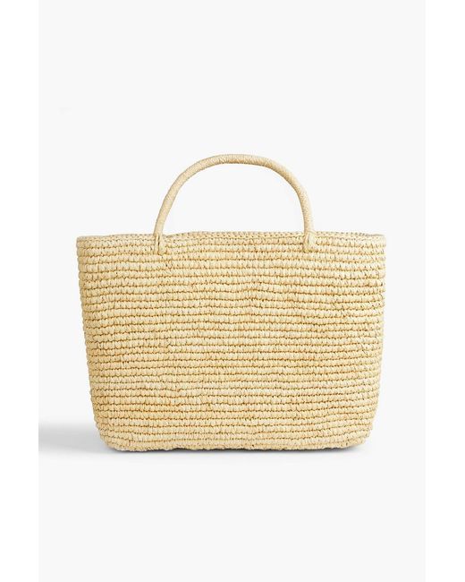 Sensi Studio Natural Straw Tote