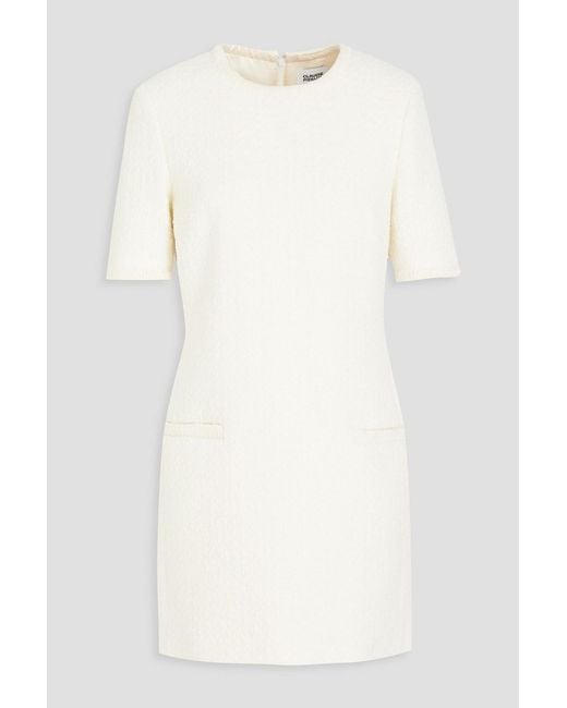 Claudie Pierlot White Tweed Mini Dress