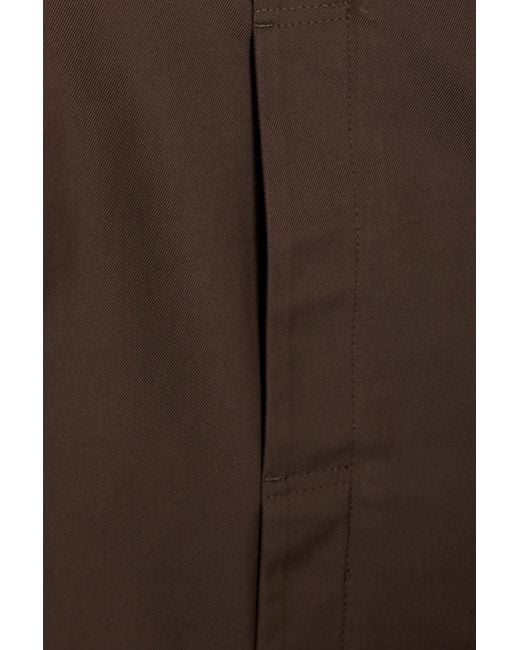LE17SEPTEMBRE Brown Cotton-Blend Twill Jacket for men