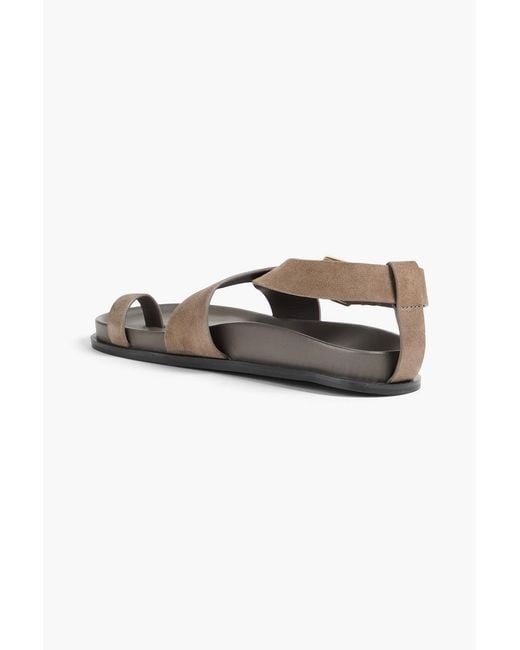 A.Emery Natural Dula Suede Sandals