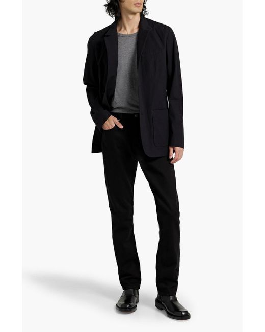 Rag & Bone Black Linden Cotton-blend Seersucker Blazer for men