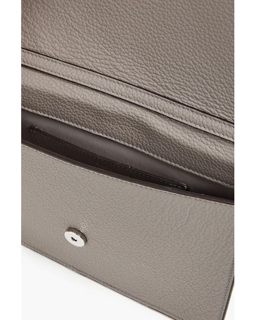 【CHLOE】ALPHABET SHOULDER BAG Chloé Alphabet Pebbled-leather Shoulder Bag in White | Lyst