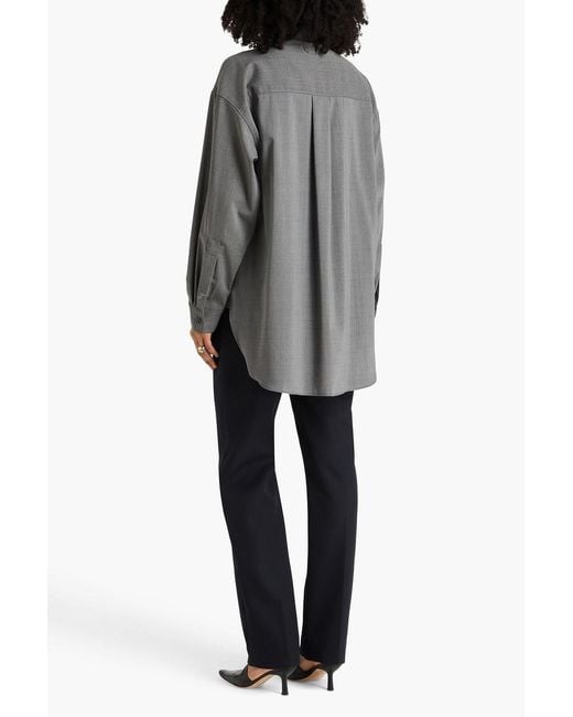 Jacquemus Gray D'homme Wool-blend Shirt