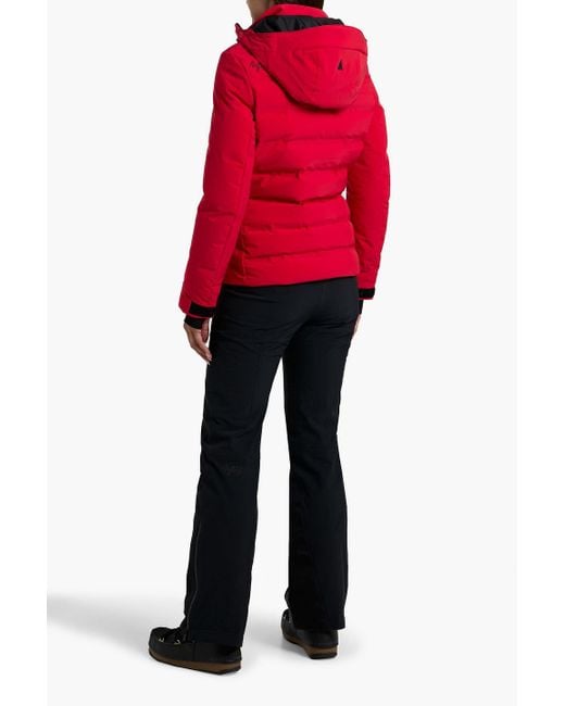 Aztech Mountain Red Nuke Suit 2.0 Quilted Down Ski Jacket