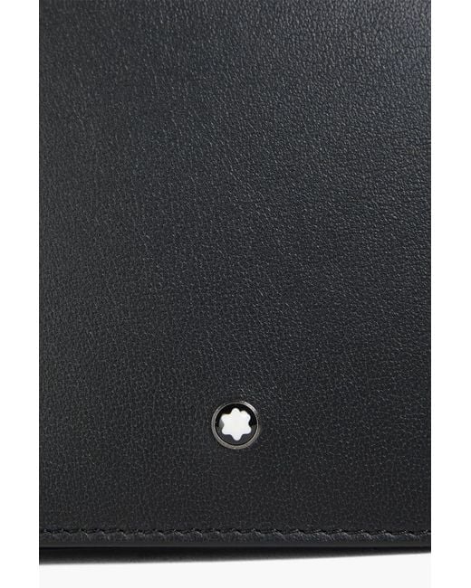 Montblanc Black Leather Wallet for men