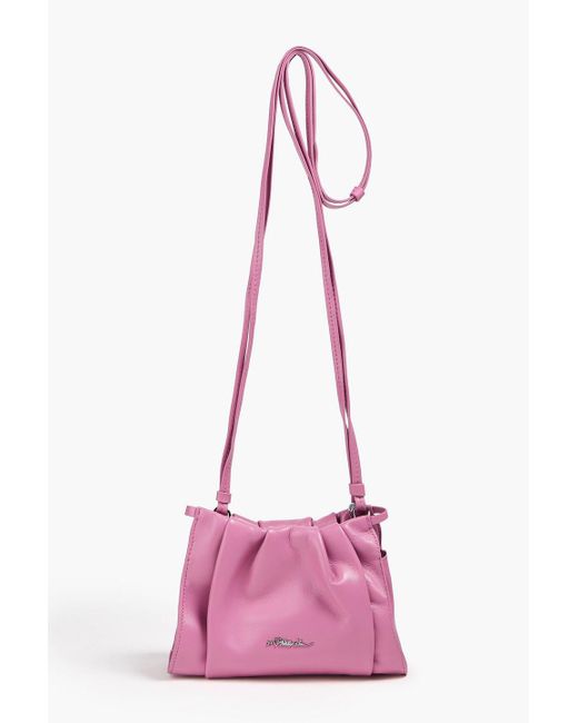 3.1 Phillip Lim Pink Blossom Pleated Leather Cross-body Bag