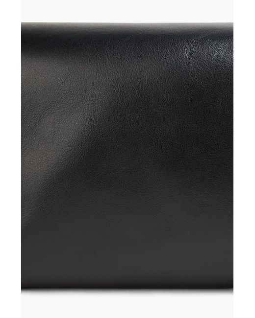 Marni Black Prisma crossbody bag aus gestepptem leder