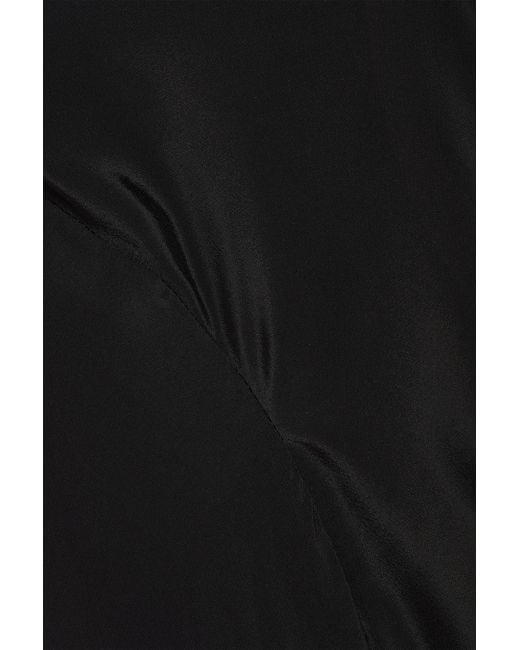By Malene Birger Black Pricilla Crepe De Chine Blouse