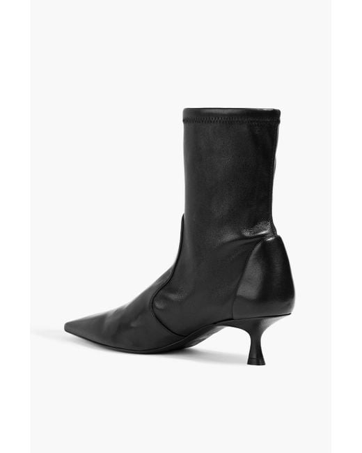 Stuart Weitzman Black Ankle boots "naomi" aus leder