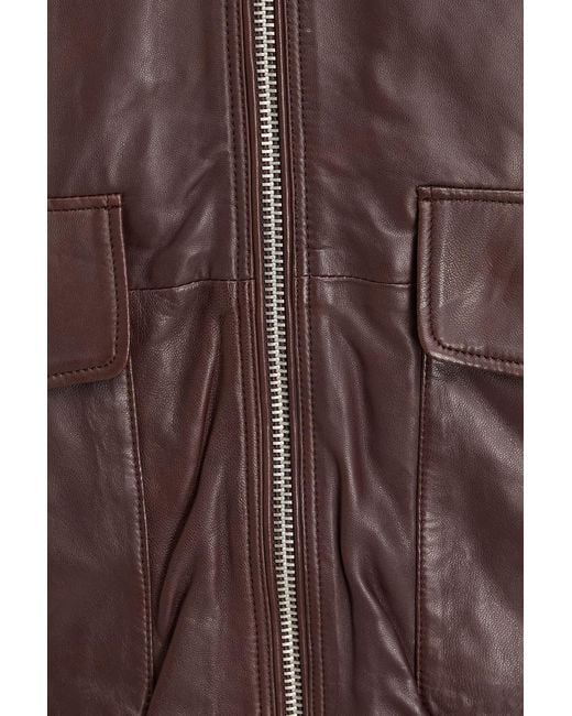 Rag & Bone Brown Ronnie Leather Jacket