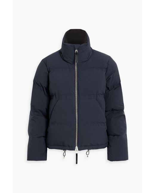 Aztech Mountain Blue Panda Quilted Shell Down Jacket
