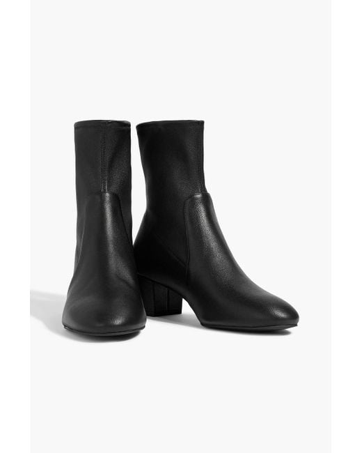 Stuart Weitzman Black Sock boots "sofia 50" aus stretch-leder