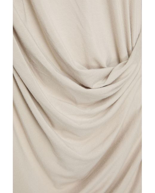 Entire studios White Draped Jersey Top