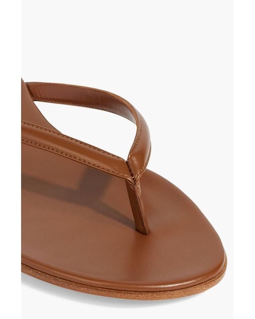 Gianvito Rossi White Calypso Leather Sandals