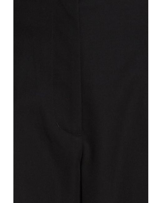 3.1 Phillip Lim Black Wool-blend Twill Tapered Pants