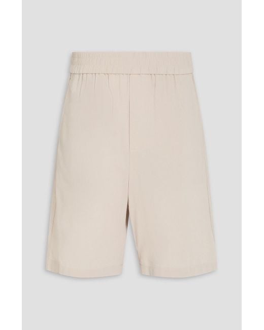 AMI Chinoshorts aus webstoff in Natural für Herren