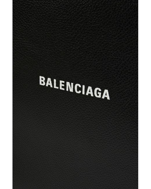 Balenciaga Black Pebbled-leather Pouch