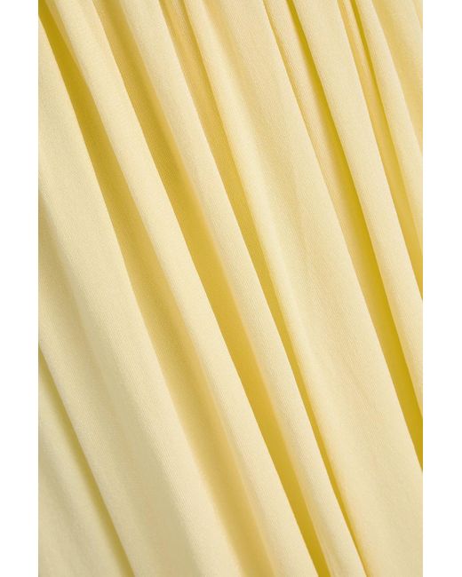 Zimmermann Metallic Jersey Maxi Dress