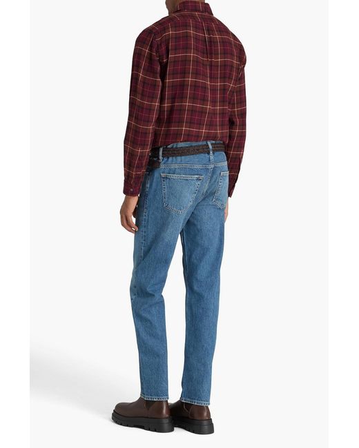 FRAME Blue The Straight Denim Jeans for men