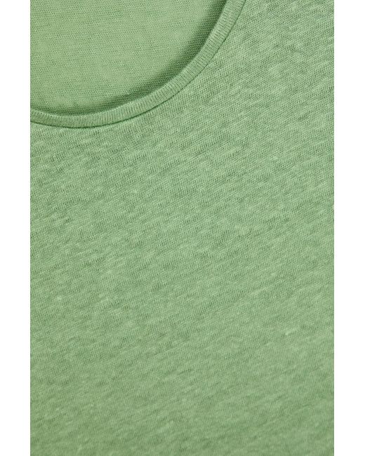 Orlebar Brown Green Ob-T Linen-Jersey T-Shirt for men