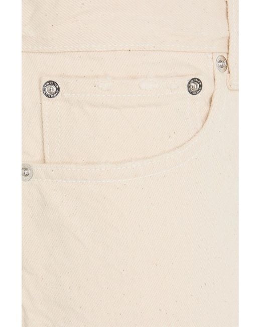 ARMARIUM Natural Diletta High-rise Tapered Jeans